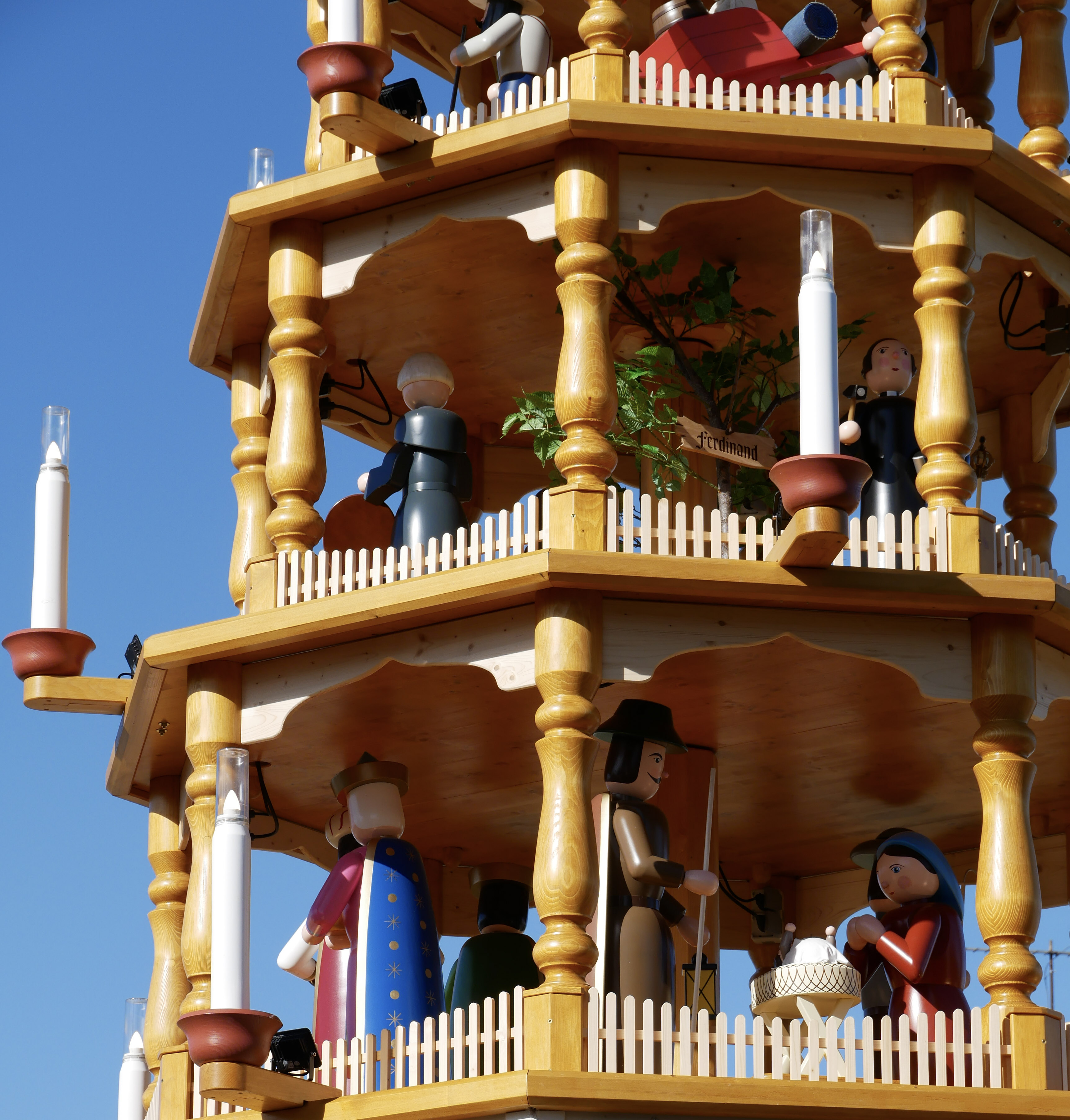 Market organizers at the Christkindlmarkt